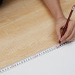 VEVOR Interlocking Vinyl Floor Tiles 48 x 7.3 inch, 10 Tiles 5.5mm Thick Snap Together, Natural Wood Grain DIY Flooring for Kitchen, Dining Room, Bedrooms & Bathrooms, Easy for Home Decor