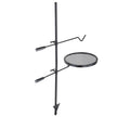 VEVOR Swivel Campfire Grill, Fire Pit Grill Grate over Fire Pits, Heavy Duty Steel Grill Grates, 360° Adjustable Open Fire Outdoor Cooking Equipment, Portable Camp Fire Racks for Camping Outdoor BBQ