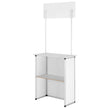 VEVOR Portable Tradeshow Podium Table, 30.91