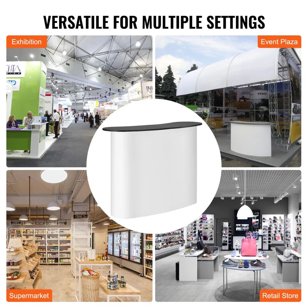 VEVOR Portable Tradeshow Podium Table, 51.18