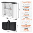 VEVOR Portable Tradeshow Podium Table, 51.18