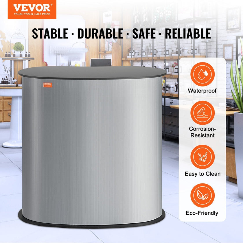 VEVOR Portable Tradeshow Podium Table, 35.43