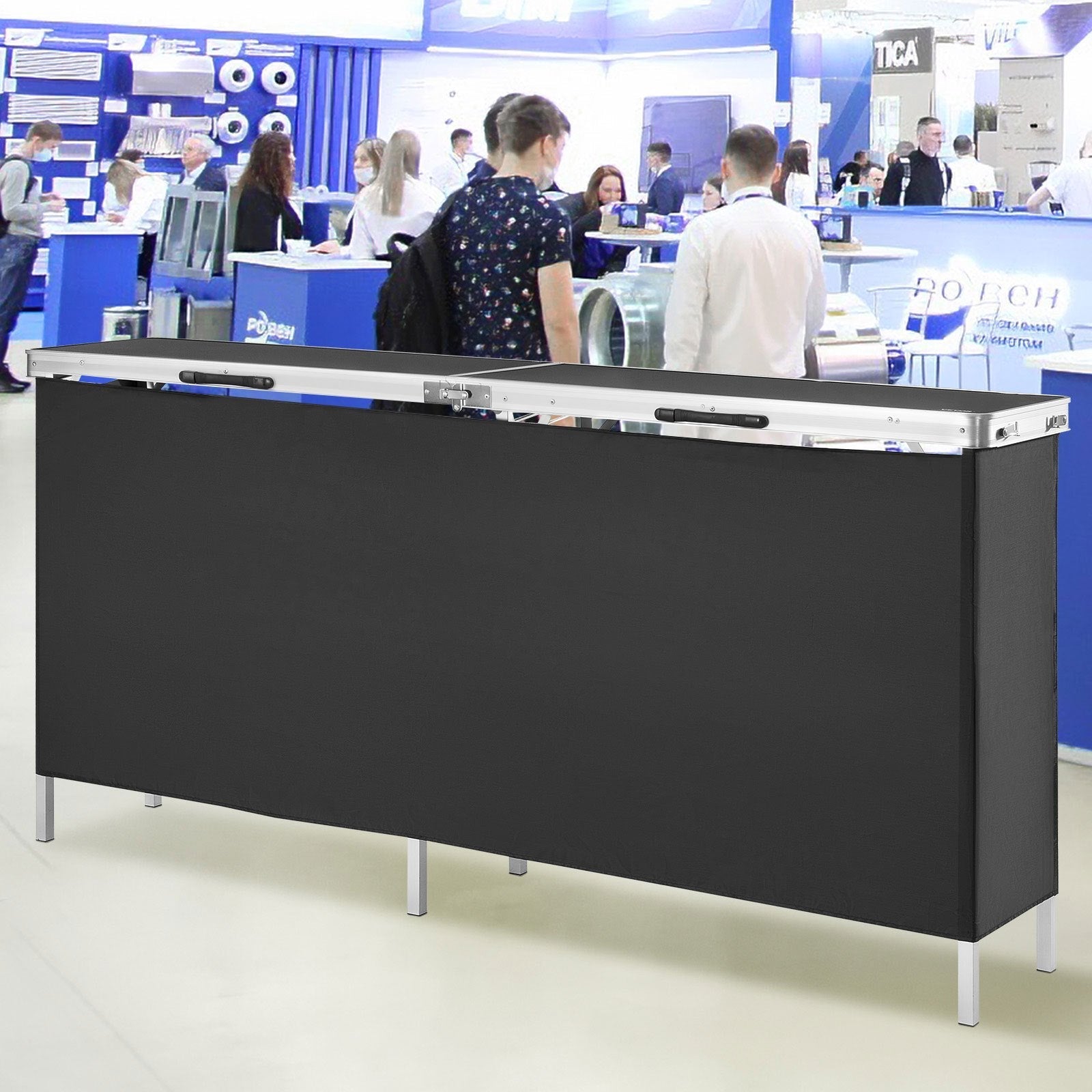 VEVOR Portable Tradeshow Podium Table, 77.95