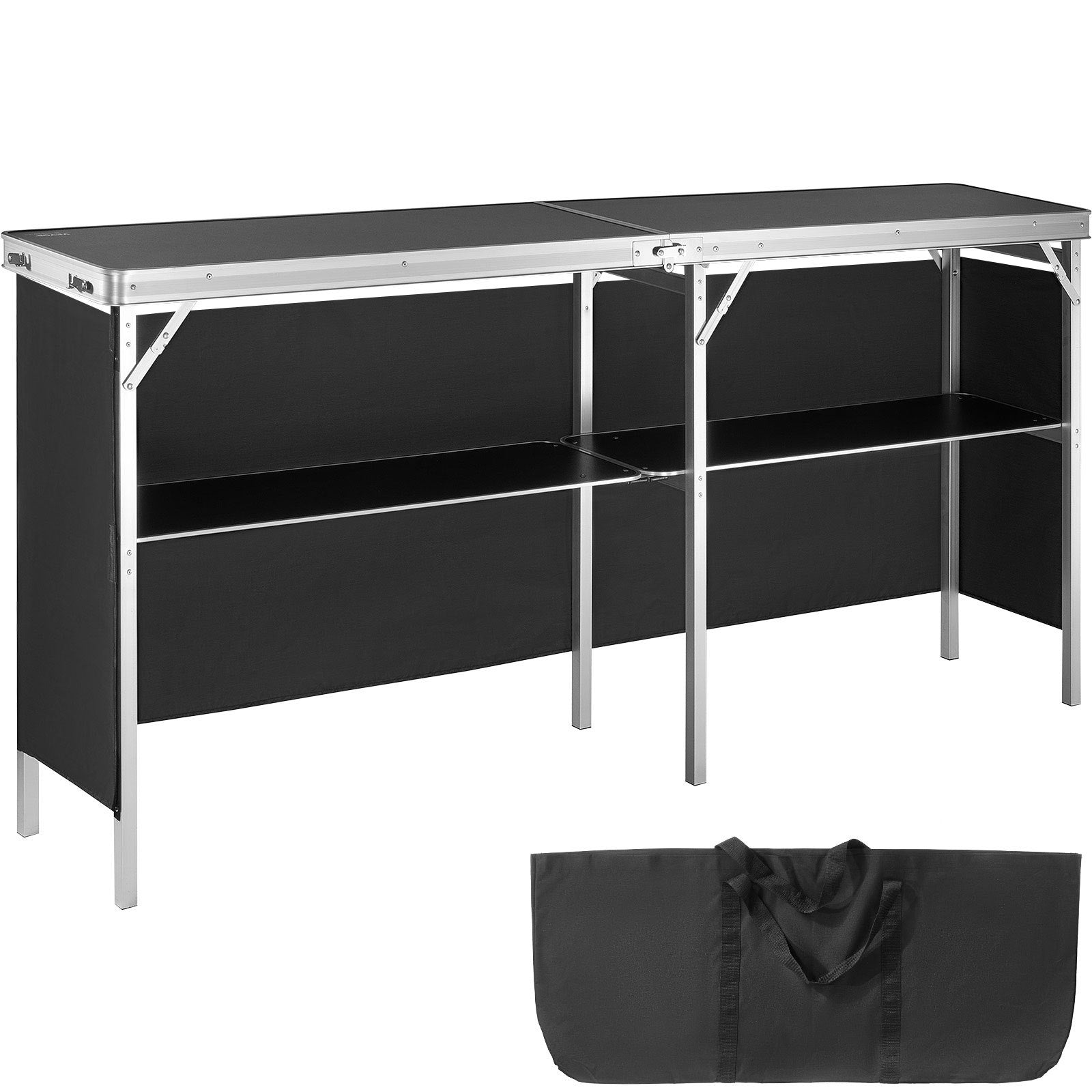 VEVOR Portable Tradeshow Podium Table, 77.95