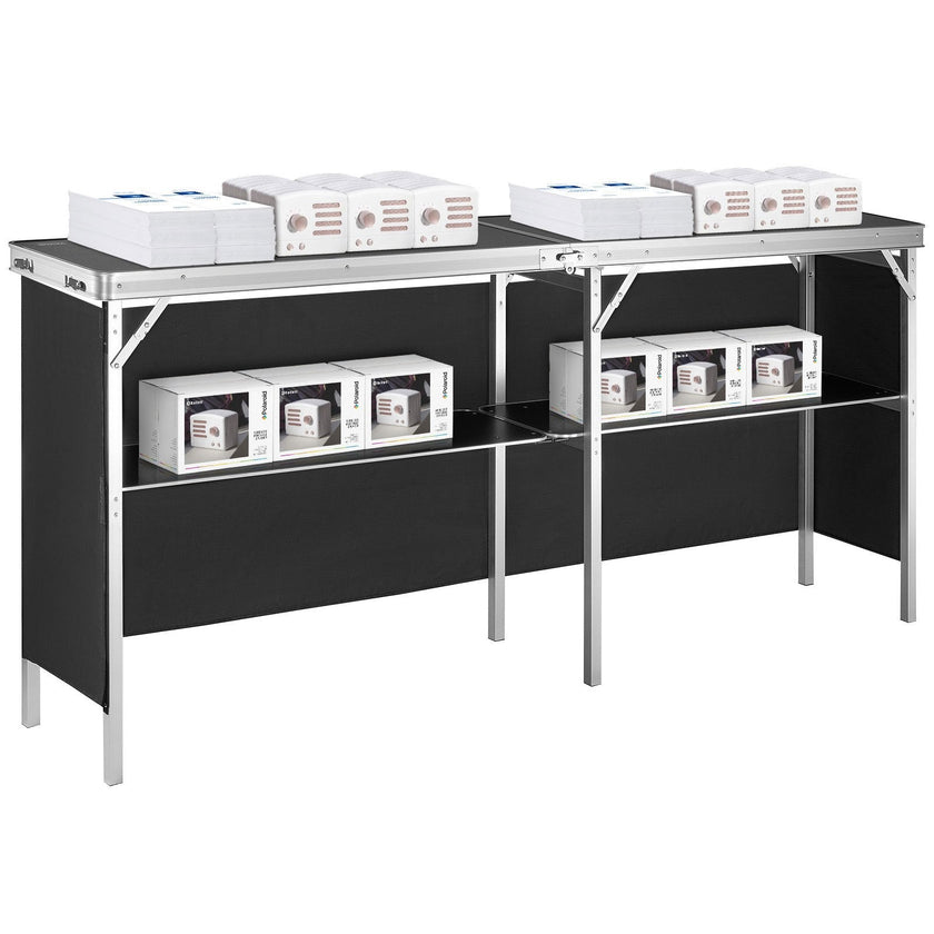 VEVOR Portable Tradeshow Podium Table, 77.95