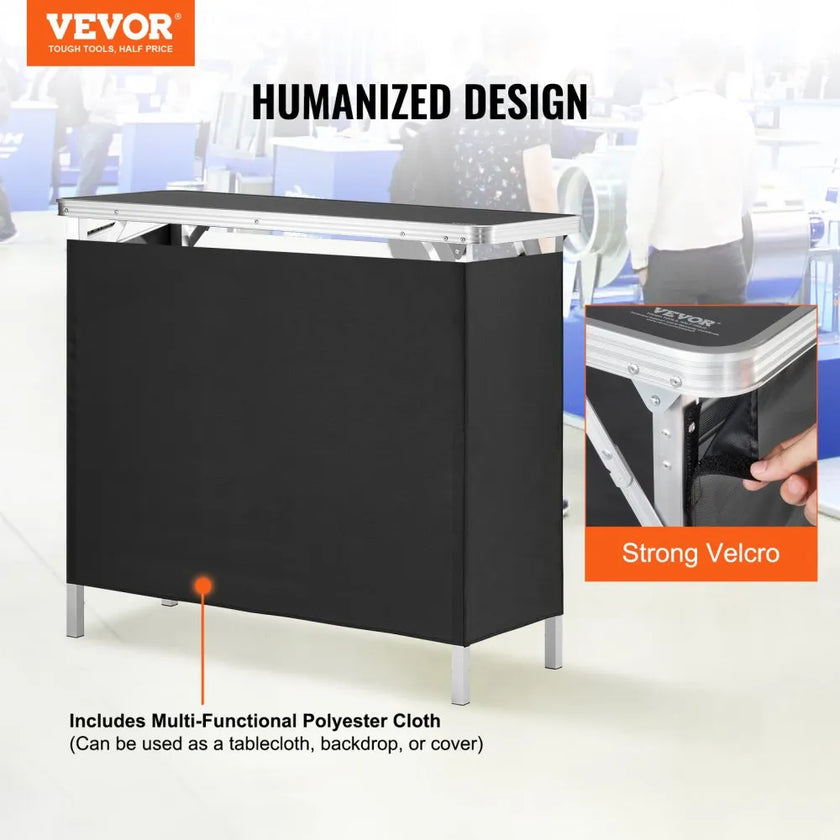 VEVOR Portable Tradeshow Podium Table, 38.39