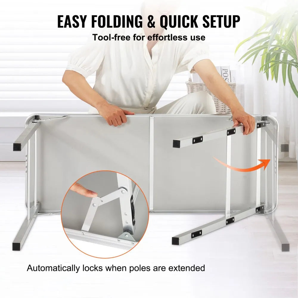 VEVOR Portable Tradeshow Podium Table, 38.39