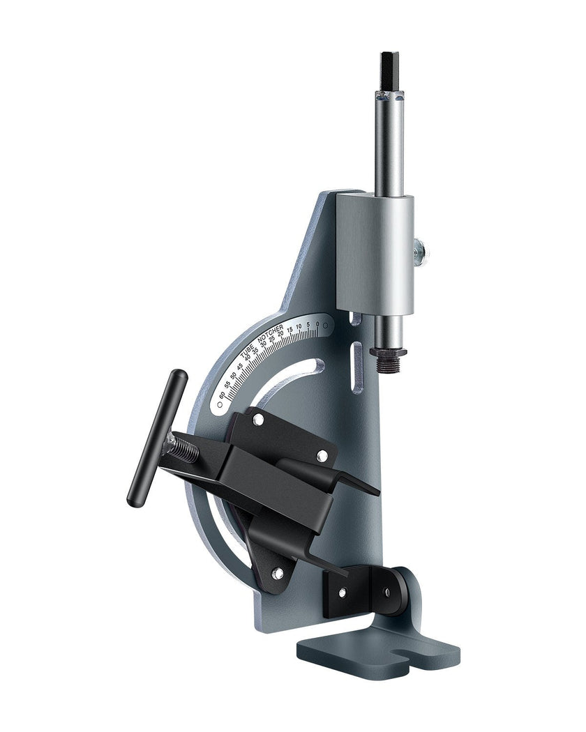 VEVOR Pipe Tubing Notcher for 1/2 to 2-inch Pipes with 0 - 60° Adjustable Angle