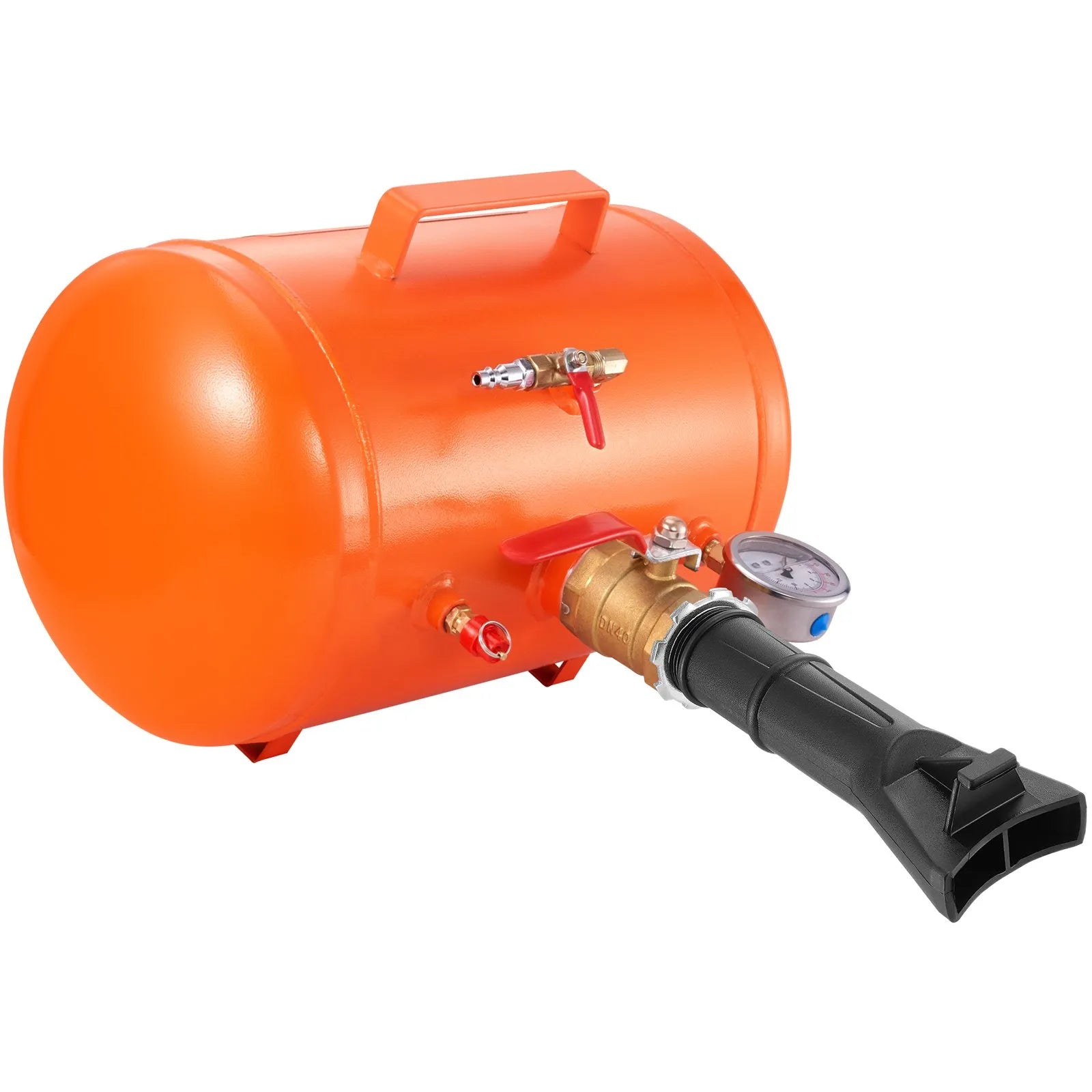 VEVOR Tire Bead Blaster, 5 Gallon/19L Capacity, Includes Pressure Gauge & Handle, 145 PSI Max Inflation Tank, Operates Between 85-116 PSI for Cars, Trucks, and ATVs
