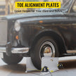 VEVOR Wheel Alignment Tool, Toe Plates without Probes, Aluminum Alloy Toe Alignment Plates, Double 16ft Tape Measures Alignment Tools Automotive, Wheel Alignment Tool Gauge Camber Caster