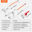VEVOR Tire Mount Demount Tool, 22.5