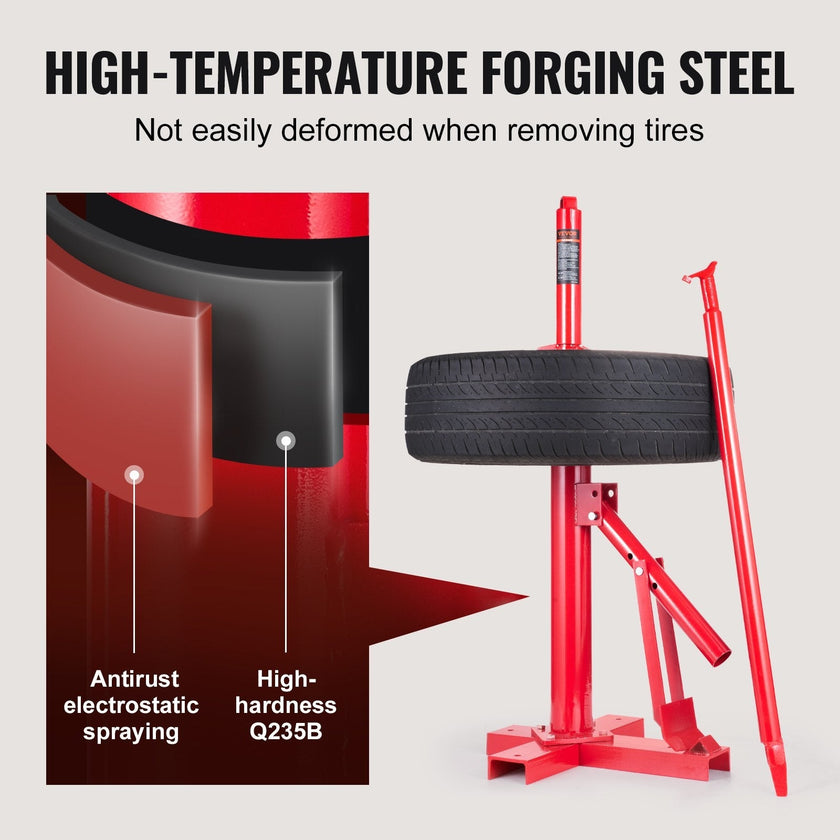 VEVOR Manual Tire Changer, Portable Hand Bead Breaker Mounting Tool for 8