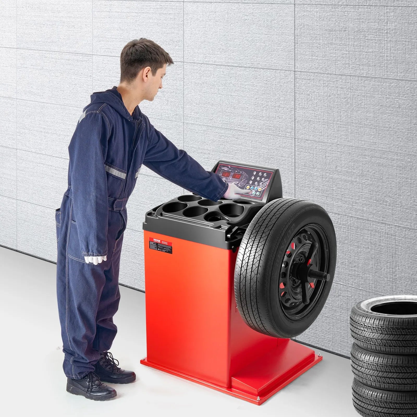 VEVOR Durable Tire Changer Machine Reinforced Tire Balancer with 18