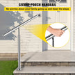 Outdoor Stair Railing Step Handrail 304 Stainless Steel 31.5x35.4