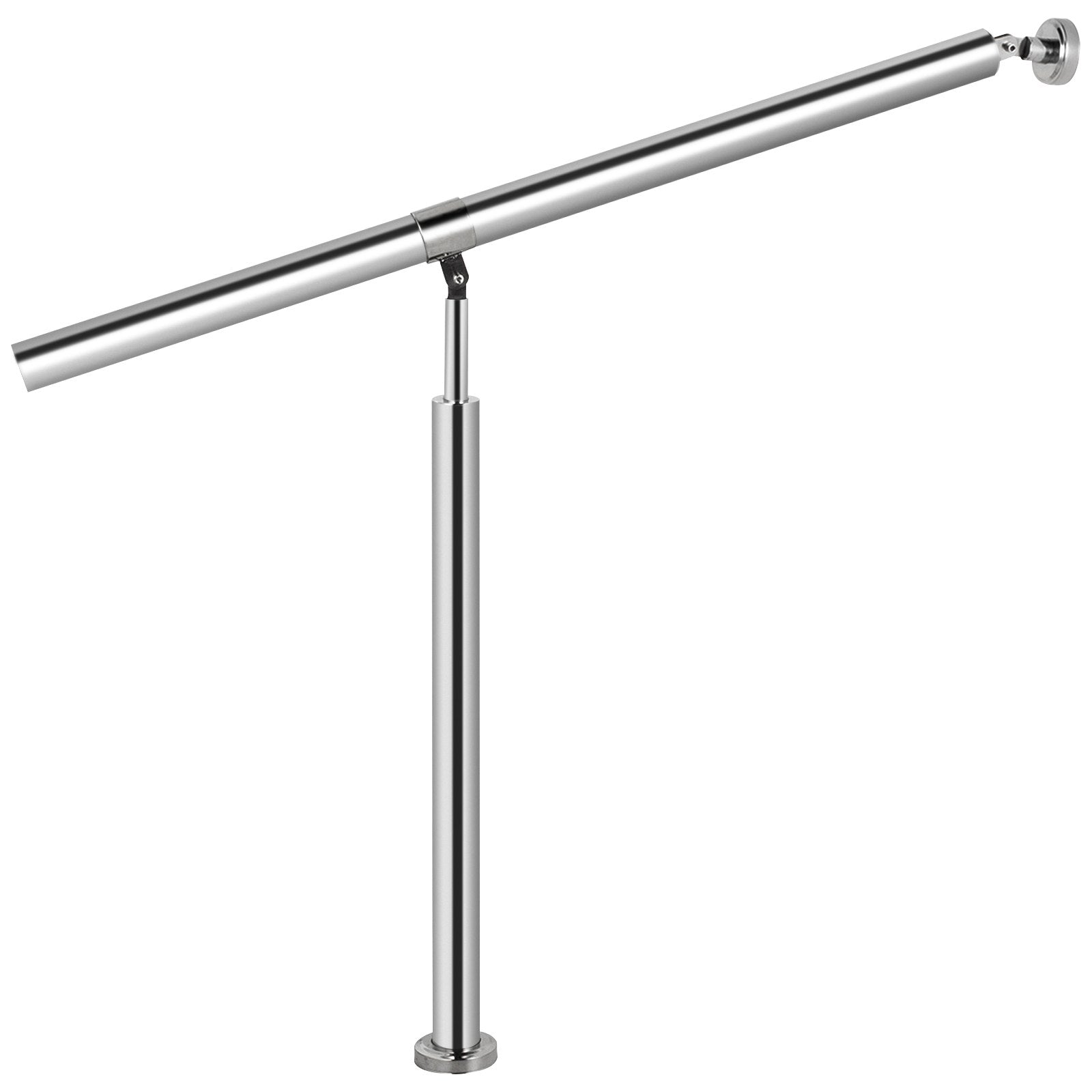 Outdoor Stair Railing Step Handrail 304 Stainless Steel 31.5x35.4