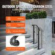 Fits 1 Step Handrail Arch #1 Matte Black Iron Powder Coating Brick Steps