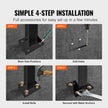 Fits 1 Or 2 Steps Handrail #1 Matte Black Brick Steps Hotels Paver Steps