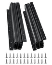 VEVOR Undermount Drawer Slides 16 inch Under Stair Cabinet Rails 260 LB Load