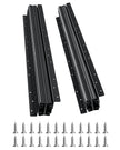 VEVOR Undermount Drawer Slides 24 inch Under Stair Cabinet Rails 260 LB Load