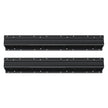 VEVOR Undermount Drawer Slides 24 inch Under Stair Cabinet Rails 260 LB Load
