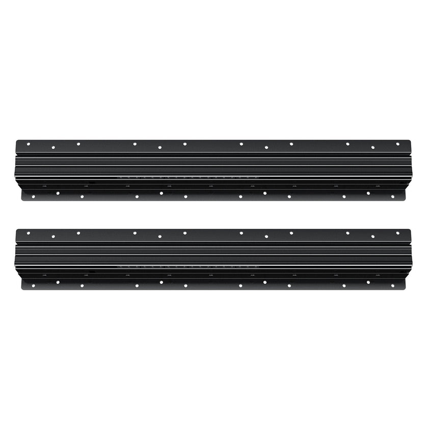 VEVOR Undermount Drawer Slides 24 inch Under Stair Cabinet Rails 260 LB Load