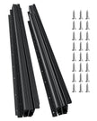 VEVOR Undermount Drawer Slides 40 inch Under Stair Cabinet Rails 260 LB Load