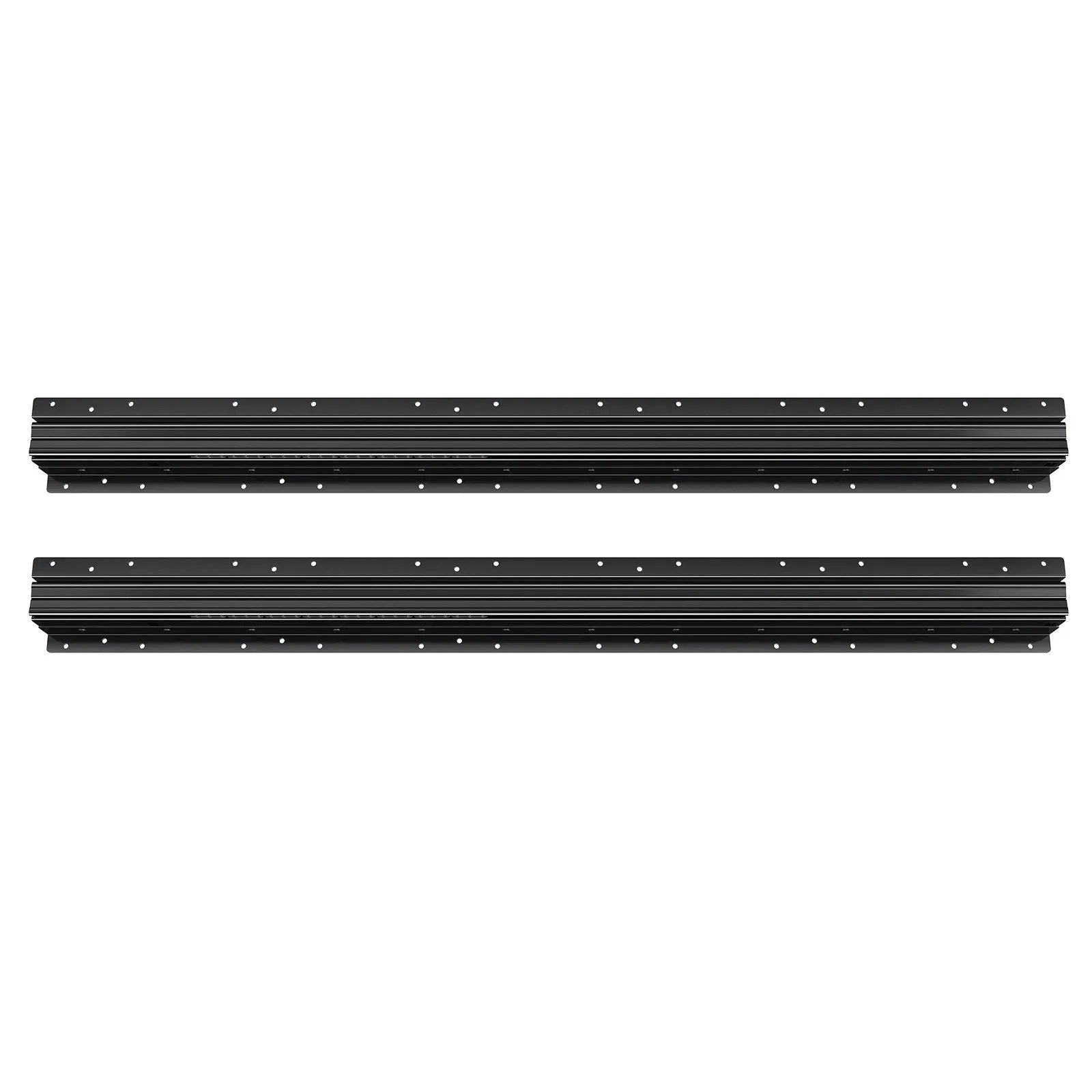 VEVOR Undermount Drawer Slides 40 inch Under Stair Cabinet Rails 260 LB Load