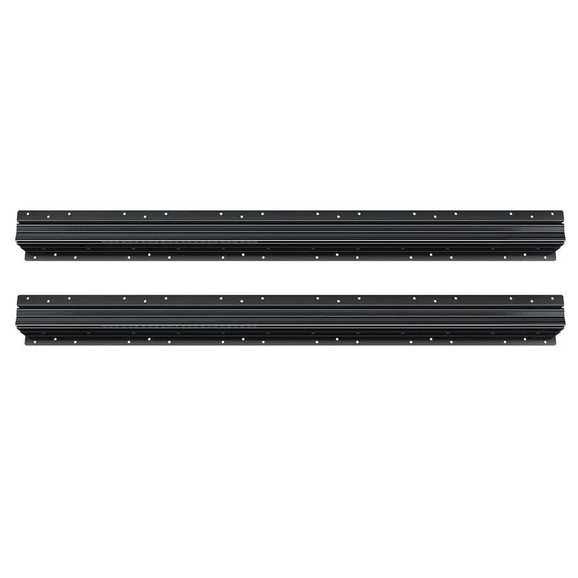 VEVOR Undermount Drawer Slides 40 inch Under Stair Cabinet Rails 260 LB Load