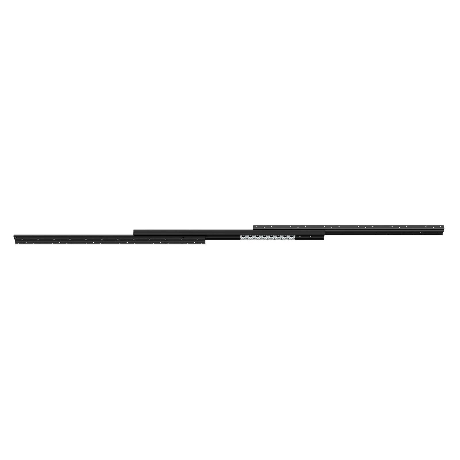VEVOR Undermount Drawer Slides 40 inch Under Stair Cabinet Rails 260 LB Load