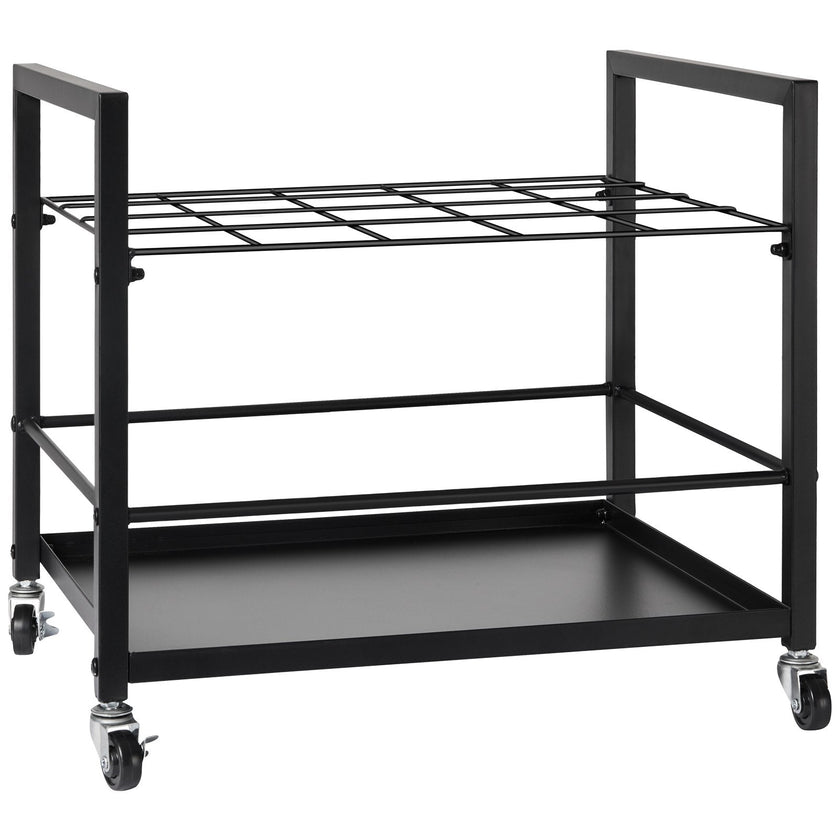 VEVOR Blueprint Storage Rack 20 Slots Mobile Roll File Holder for Architectural