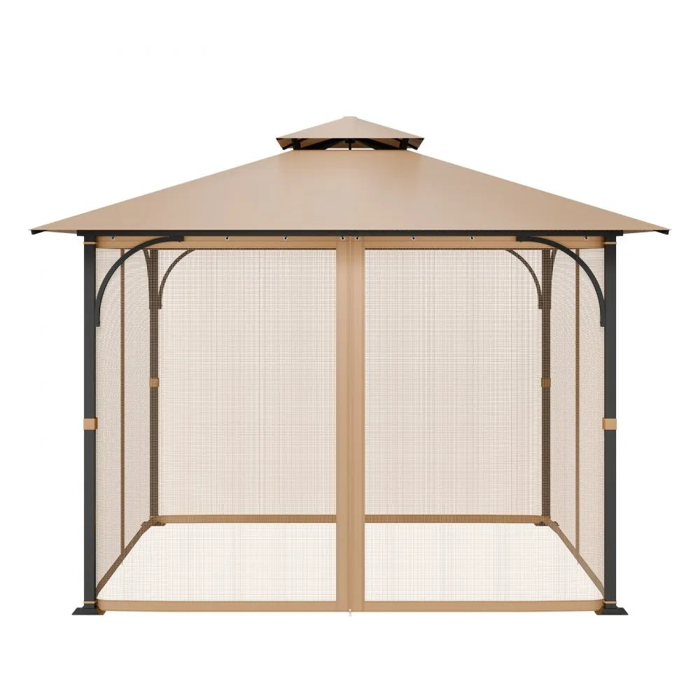 VEVOR Replacement Mesh Gazebo Netting Screen for 10x10x7 ft Patio, Net Only