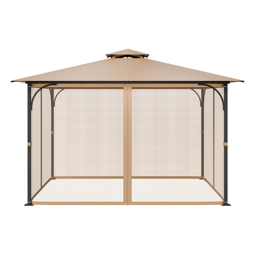 VEVOR Replacement Mesh Gazebo Netting Screen for 10x12x7.3 ft Patio, Net Only