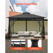 VEVOR Replacement Mesh Gazebo Netting Screen for 10x13x6.8 ft Patio, Net Only