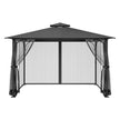 VEVOR Replacement Mesh Gazebo Netting Screen for 10x13x6.8 ft Patio, Net Only