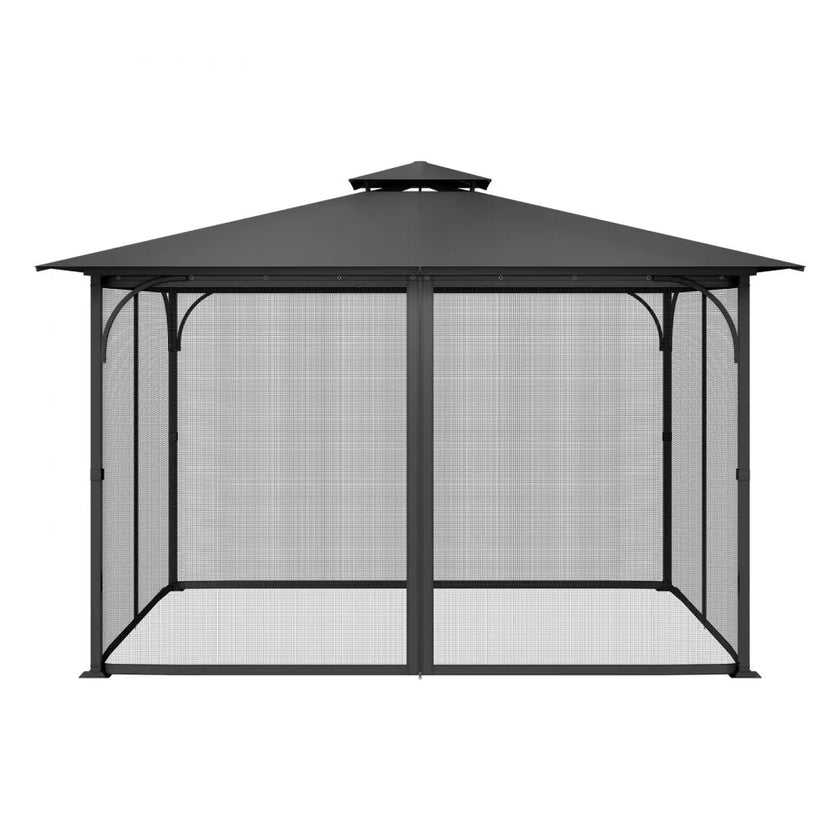 VEVOR Replacement Mesh Gazebo Netting Screen for 10x13x6.8 ft Patio, Net Only