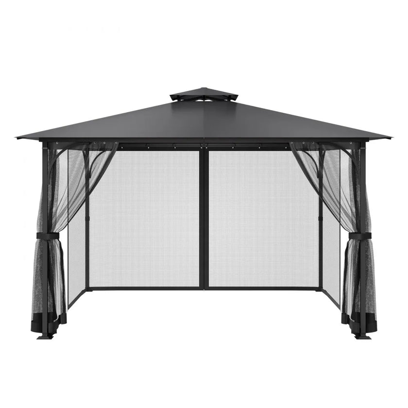 VEVOR Replacement Mesh Gazebo Netting Screen for 12x12x7.5 ft Patio, Net Only