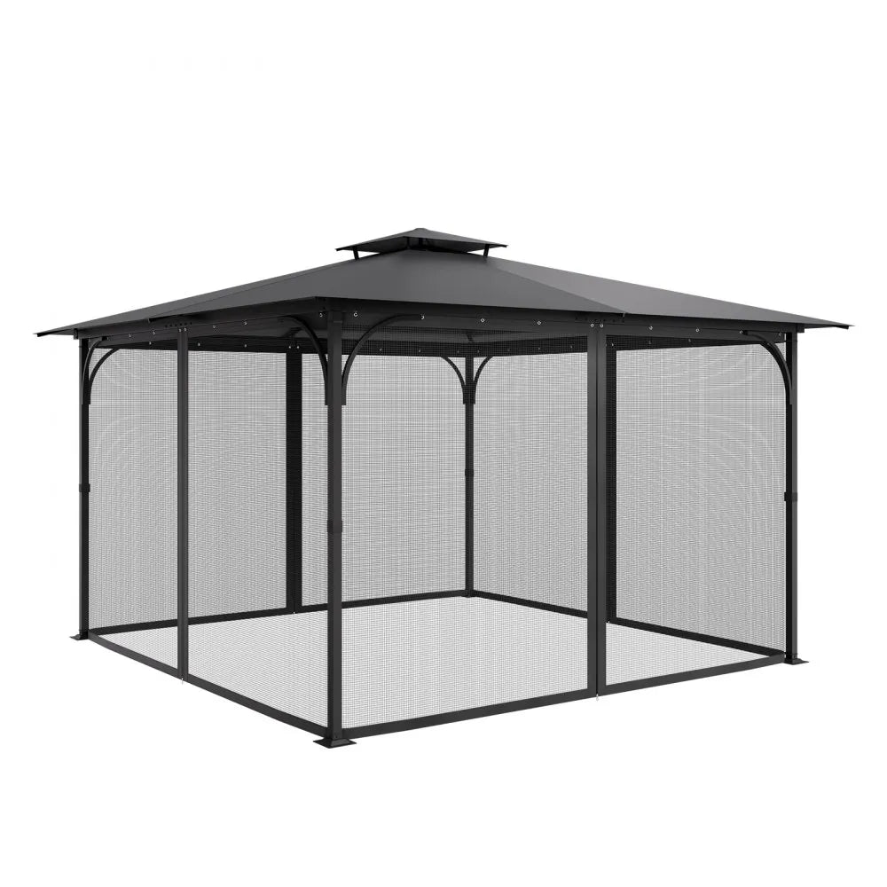 VEVOR Replacement Mesh Gazebo Netting Screen for 12x12x7.5 ft Patio, Net Only