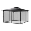 VEVOR Replacement Mesh Gazebo Netting Screen for 12x12x7.5 ft Patio, Net Only