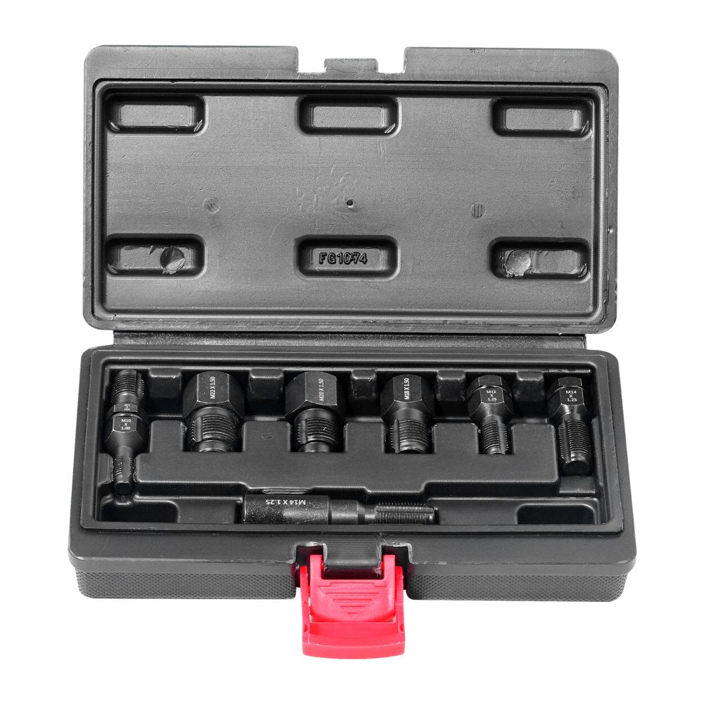 VEVOR 7PCS Thread Chaser Set Metric Thread Restorer Tool Automotive Rethreading