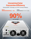 VEVOR Hybrid Solar Inverter Charger 3000W 110/120V Built-in 100A MPPT Controller