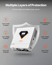 VEVOR Hybrid Solar Inverter Charger 3000W 110/120V Built-in 100A MPPT Controller