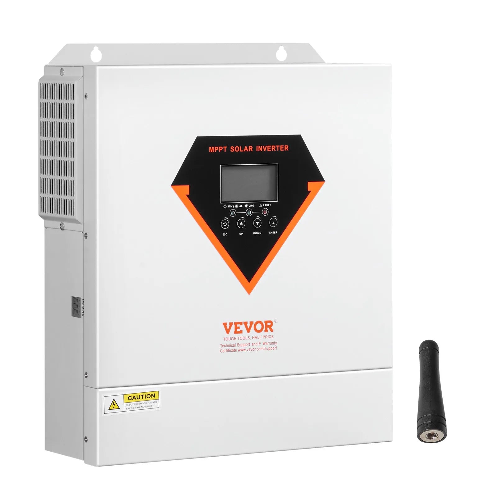 VEVOR Hybrid Solar Inverter Charger 3000W 110/120V Built-in 100A MPPT Controller