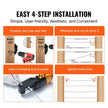 VEVOR 102 Pack Cable Railing Swage Threaded Stud Tension End Fitting Terminal for 1/8