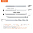 VEVOR 102 Pack Cable Railing Swage Threaded Stud Tension End Fitting Terminal for 1/8