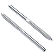 VEVOR 122 Pack Cable Railing Swage Threaded Stud Tension End Fitting Terminal for 1/8