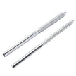 VEVOR 122 Pack Cable Railing Swage Threaded Stud Tension End Fitting Terminal for 1/8