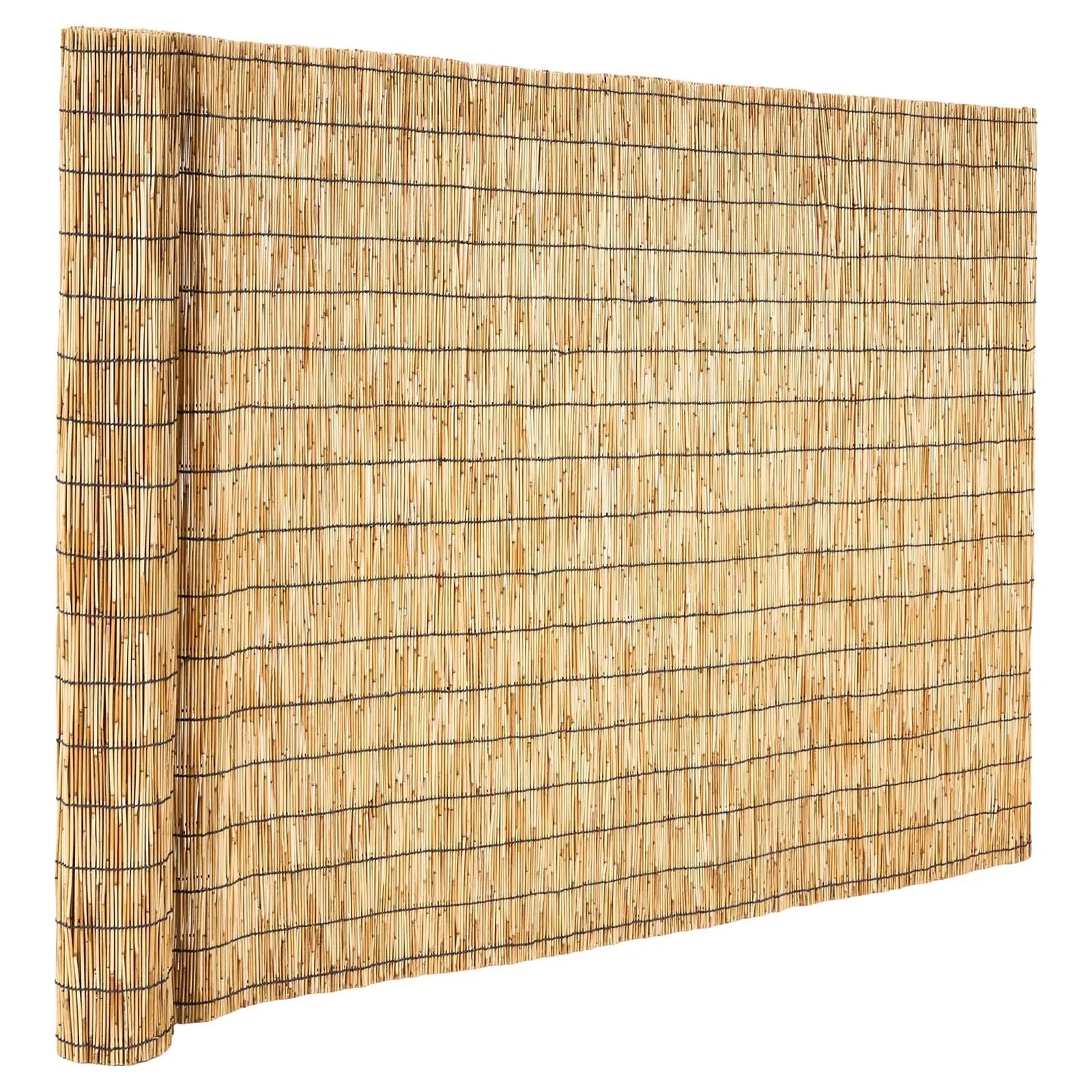 Natural Reed Fencing Roll 4 ft x 16.4 ft – Outdoor Privacy Screen for Balcony, Patio & Garden