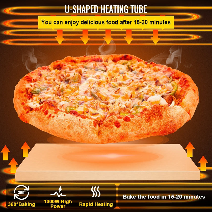 VEVOR Commercial Pizza Oven Countertop, 14
