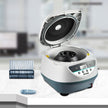 VEVOR Lab Benchtop Centrifuge, 8 x 15mL 500-5000 RPM LCD Centrifuge 10s-99min Desktop Centrifuge Machine Low Noise Mini Centrifuge Machine for Lab Hospital College, 3074xg RCF Max