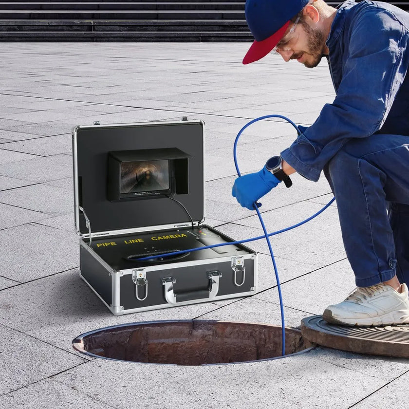 VEVOR Sewer Camera, 100 ft/30 m, 7